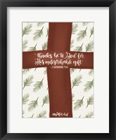 Indescribable Gift Fine Art Print