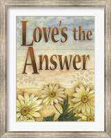 Love's the Answer Fine Art Print