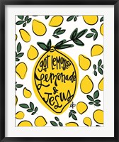 Lemonade and Jesus Fine Art Print