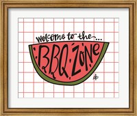 BBQ Zone Fine Art Print