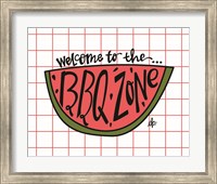 BBQ Zone Fine Art Print