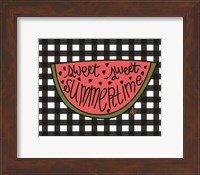 Sweet Summertime Watermelon Fine Art Print
