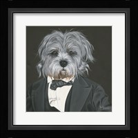 Dog in Suit Fine Art Print