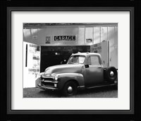 Chevy at Country Garage Fine Art Print