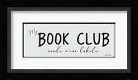 My Book Club Fine Art Print