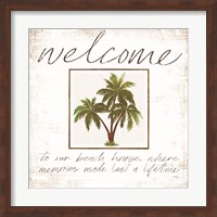 Welcome Palm Trees Fine Art Print