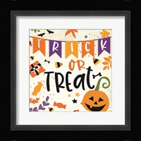 Trick or Treat Framed Print