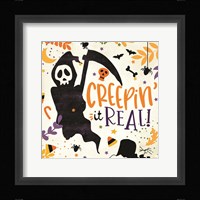 Creepin' it Real! Framed Print