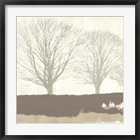 Tree Lines Neutral Fine Art Print