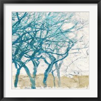 Turquoise Trees I Fine Art Print