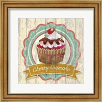 Cherry Cupcake Fine Art Print