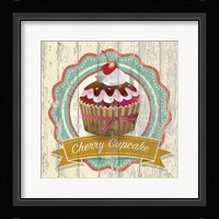 Cherry Cupcake Fine Art Print