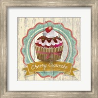 Cherry Cupcake Fine Art Print