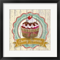 Cherry Cupcake Fine Art Print