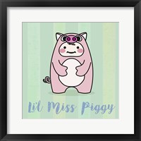 Li'l Piggy Framed Print