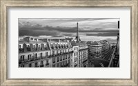 Morning in Paris (BW) Fine Art Print