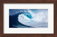 Surfing the Big Wave, Tasmania (detail) Fine Art Print