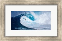 Surfing the Big Wave, Tasmania (detail) Fine Art Print
