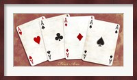 Four Aces (Red) Fine Art Print