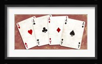 Four Aces (Red) Fine Art Print