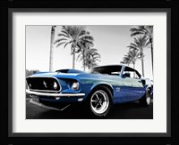 Blue Lightning, Santa Barbara, California Fine Art Print