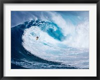 Surfing the Big Wave, Tasmania Fine Art Print