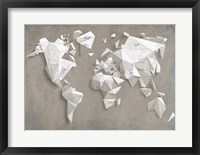 A Different World (Taupe) Fine Art Print