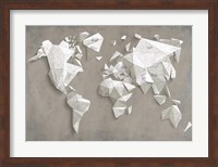 A Different World (Taupe) Fine Art Print