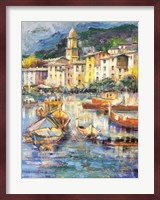 Colori di Portofino Fine Art Print