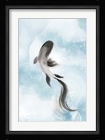 Swimming Carp I Framed Print