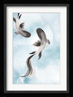 Swimming Carp II Framed Print