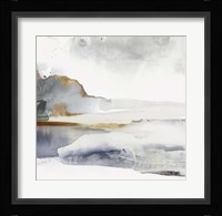 Gray Lunar I Framed Print