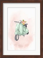 Green Bike Fine Art Print