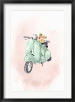 Green Bike Fine Art Print