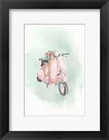 Coral Bike Fine Art Print