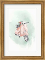 Coral Bike Fine Art Print