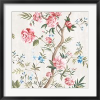 Japanese Silk I Framed Print