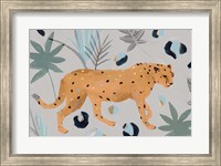 Walking Cheetah I Fine Art Print
