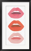 Red Lips I Fine Art Print