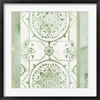 Olive Green Pattern Fine Art Print