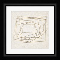 Golden Embrace I Framed Print
