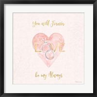 All You Need is Love XI Pink Fine Art Print