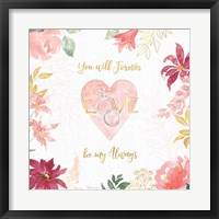 All You Need is Love VII Framed Print
