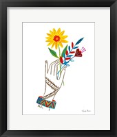 Floral Hand IV Fine Art Print