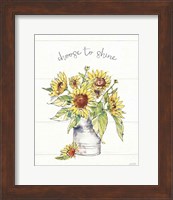 Sunflower Fields I Fine Art Print