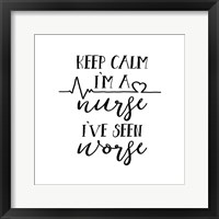 Nurse Inspiration II Framed Print