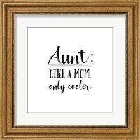 Aunt Inspiration I Fine Art Print