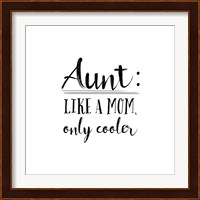 Aunt Inspiration I Fine Art Print