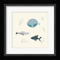 Ocean Life Fish Framed Print