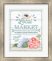 Pastel Flower Market V Fine Art Print